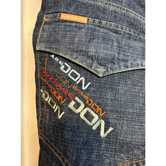 Men's 34 Vintage Don Jeans with Belt GUC - Picture 6 of 9